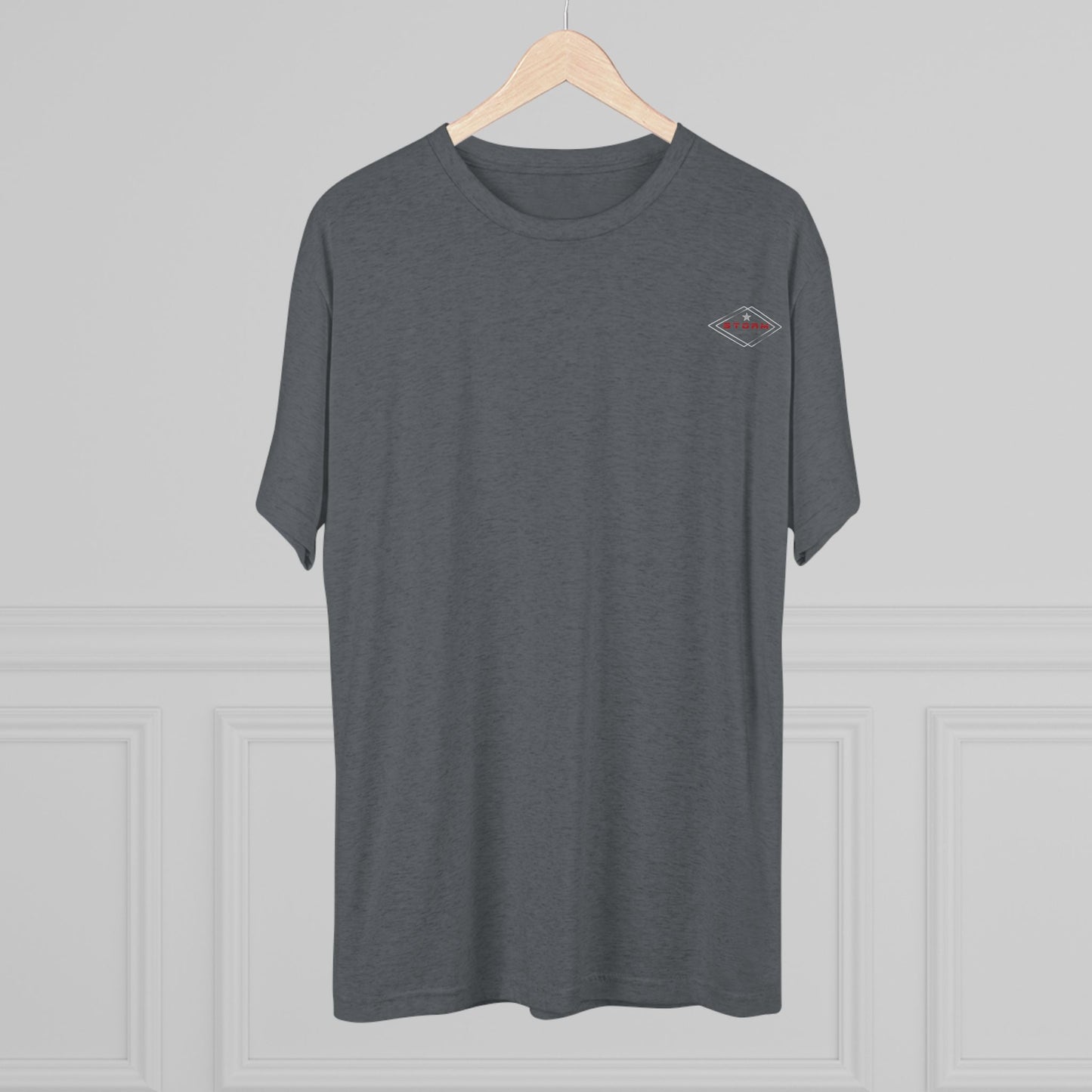 #1 Storm Volleyball Tri-Blend T (Surf Design)
