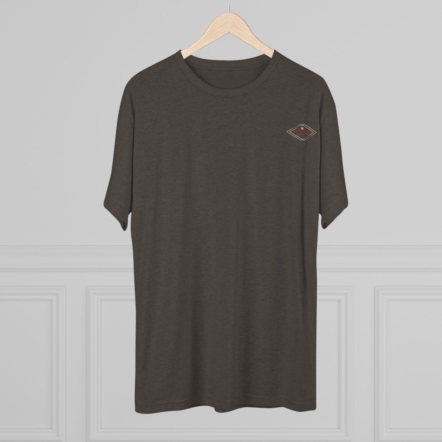 #1 Storm Volleyball Tri-Blend T (Surf Design)